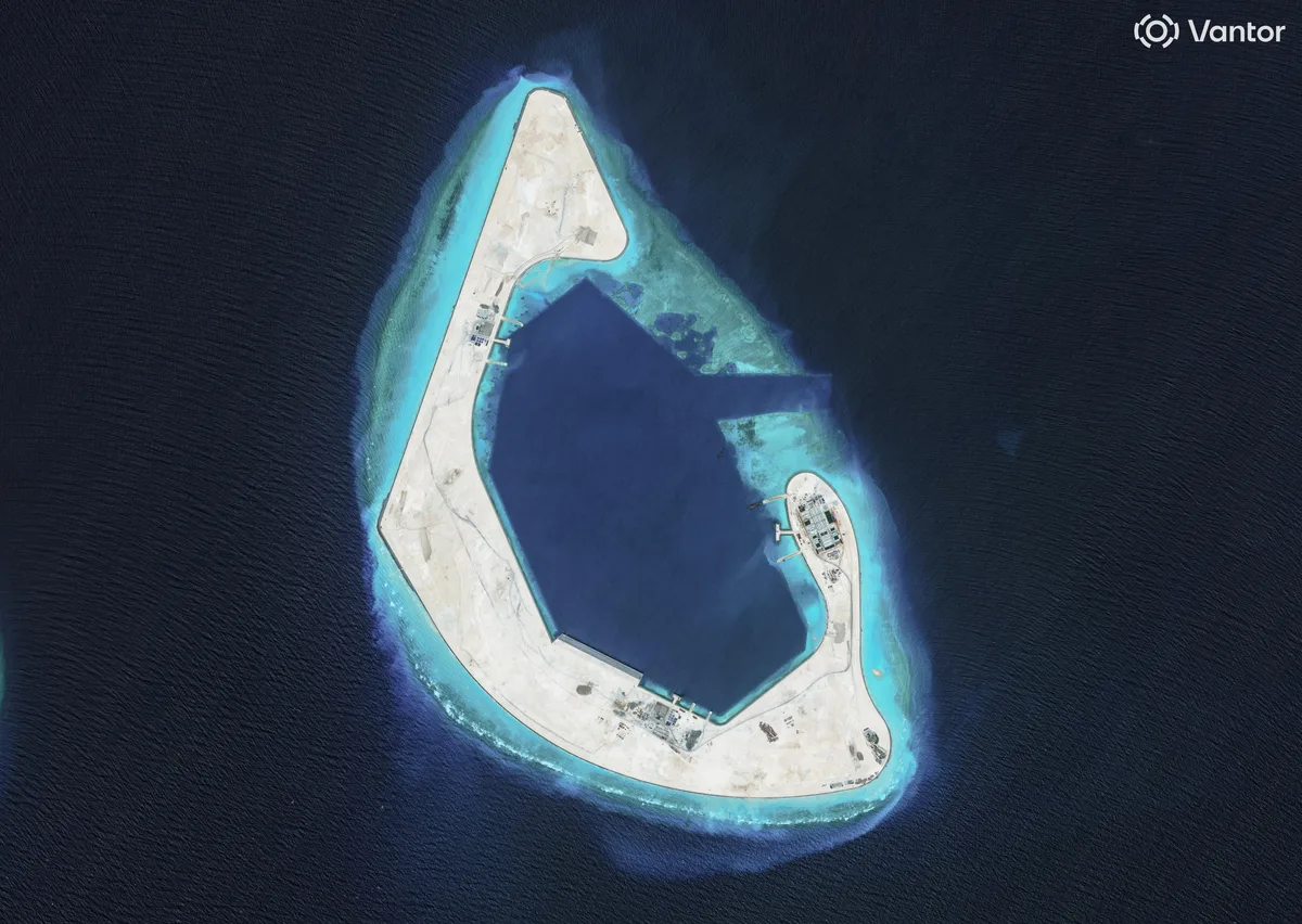 Chine : une nouvelle île artificielle prend forme en mer Méridionale