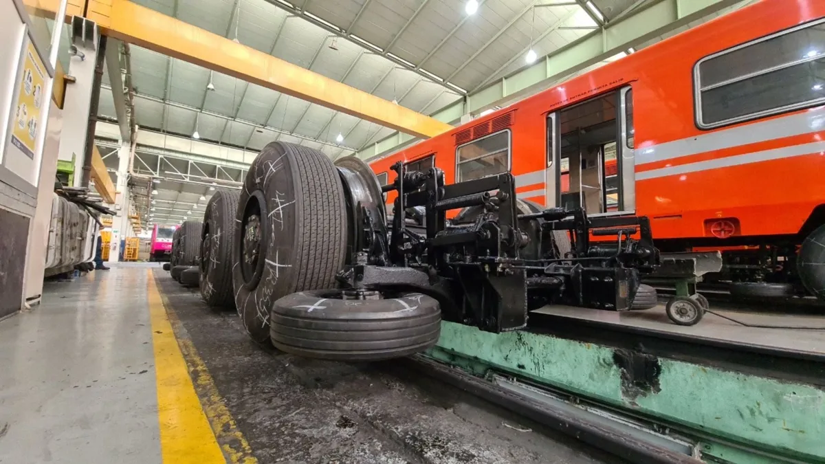 Metro CDMX fabricará sus refacciones para las 12 líneas y dar mantenimiento a trenes