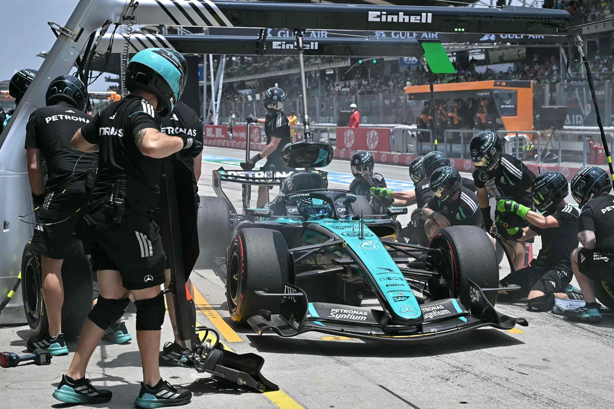 George Russell, penalizado: por los cambios en el Mercedes, el británico largará retrasado en Singapur