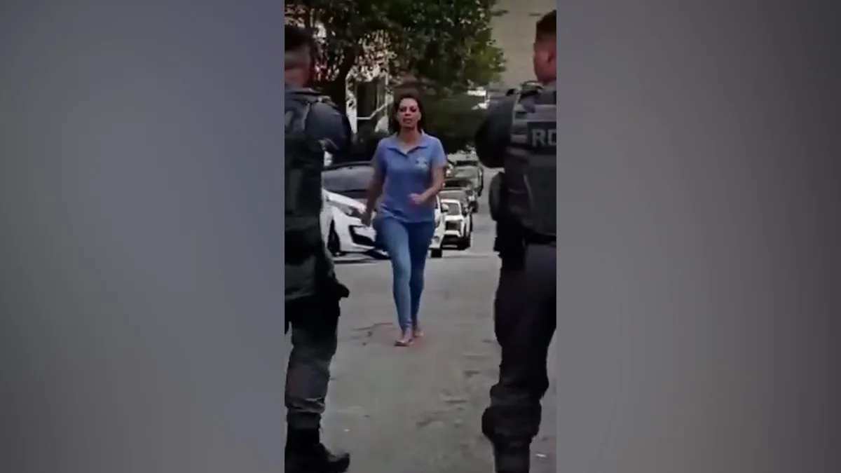 Una mujer armada con un cuchillo fue abatida por un policía en una calle de San Pablo