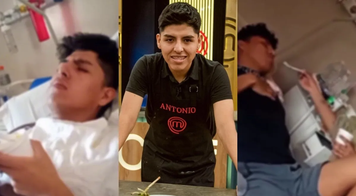 Antonio López, exparticipante de MasterChef: “Estuve muy enfermo y estoy volviendo a aprender muchas cosas básicas”