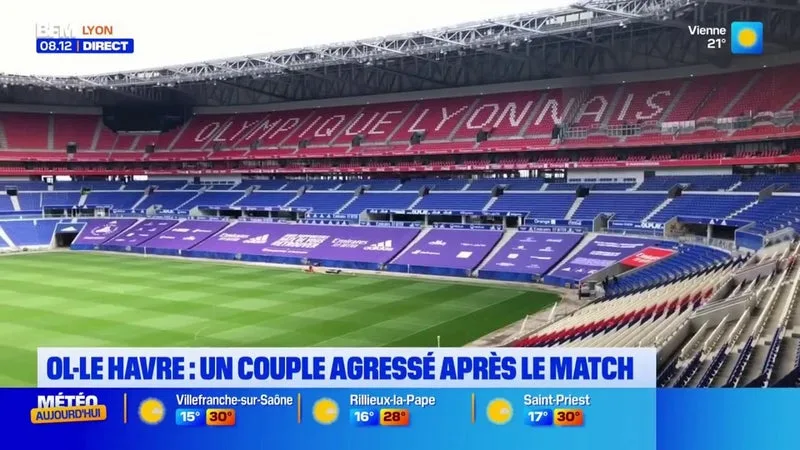 Une violente agression a eu lieu en marge de la rencontre opposant l'OL et le Havre