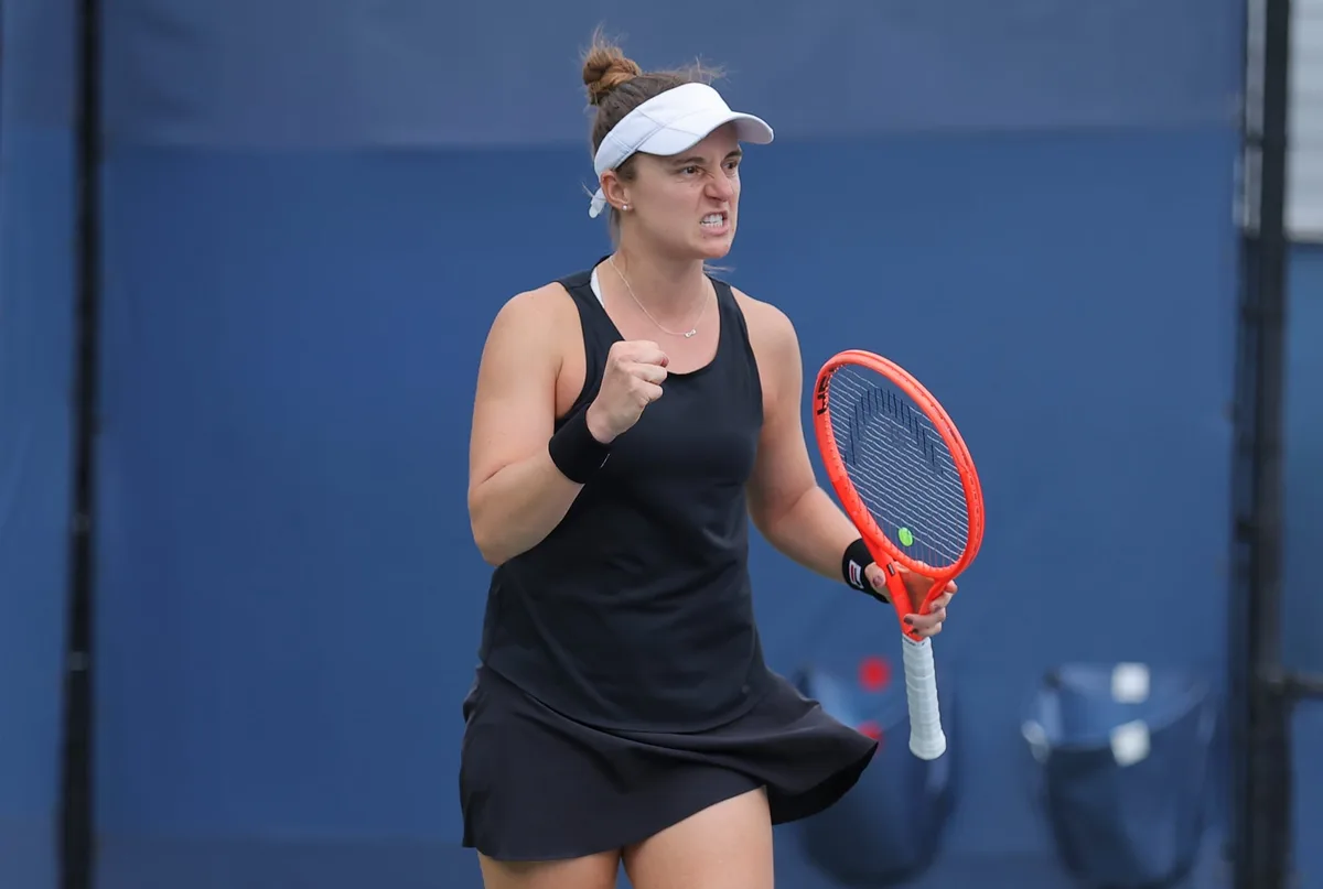 US Open: Nadia Podoroska se dio el gusto de festejar por primera vez en el cemento estadounidense