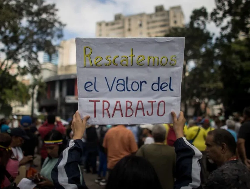 Marcharán este jueves hacia el Ministerio del Trabajo en Caracas