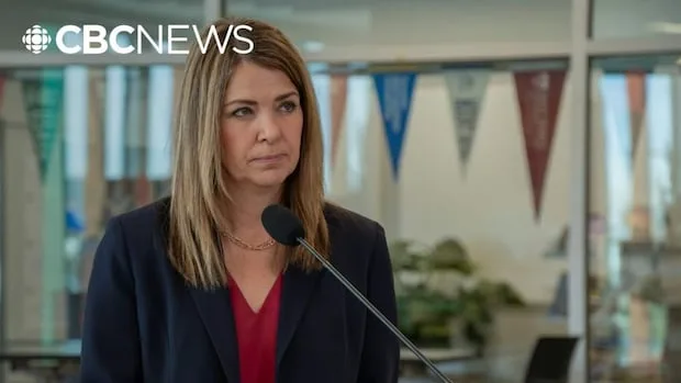 Watch live as Alberta Premier Danielle Smith addresses ongoing trade war with the U.S.