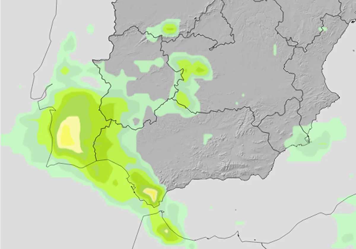 La AEMET avisa: una DANA dejará tormentas fuertes hasta el jueves y un brusco descenso de las temperaturas