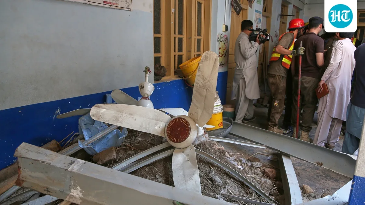 34 children, teacher killed as school roof collapses in Pakistan