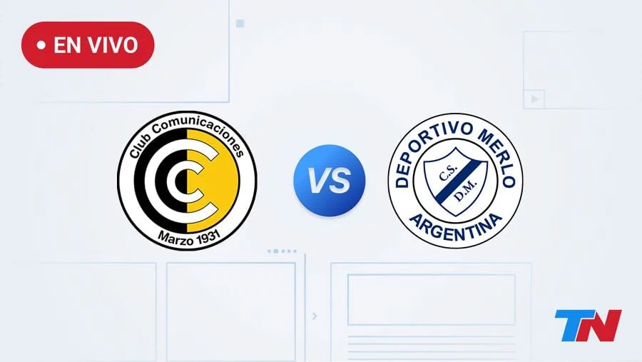En vivo - Comunicaciones vs. Dep. Merlo: 1 - 0, por la fecha 33 de la Primera División B