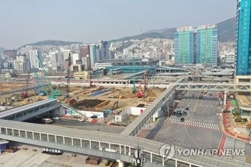 부산 북항환승센터 '3.3ｍ 단차' 분쟁, 법원 조정안 확정