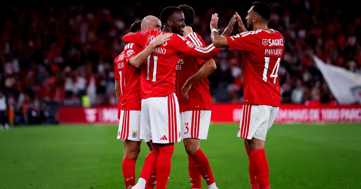 Con asistencia del Diablito Echeverri, Benfica ganó y se recuperó en la Liga de Portugal