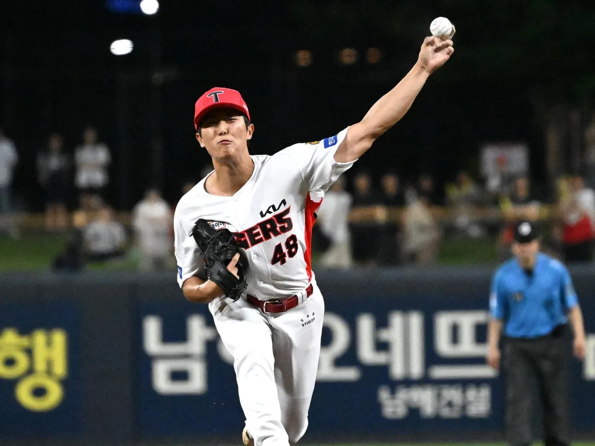 선발로 1승 5패 했던 KIA 이의리, 158km 던지는 철벽 마무리로 ‘우뚝’