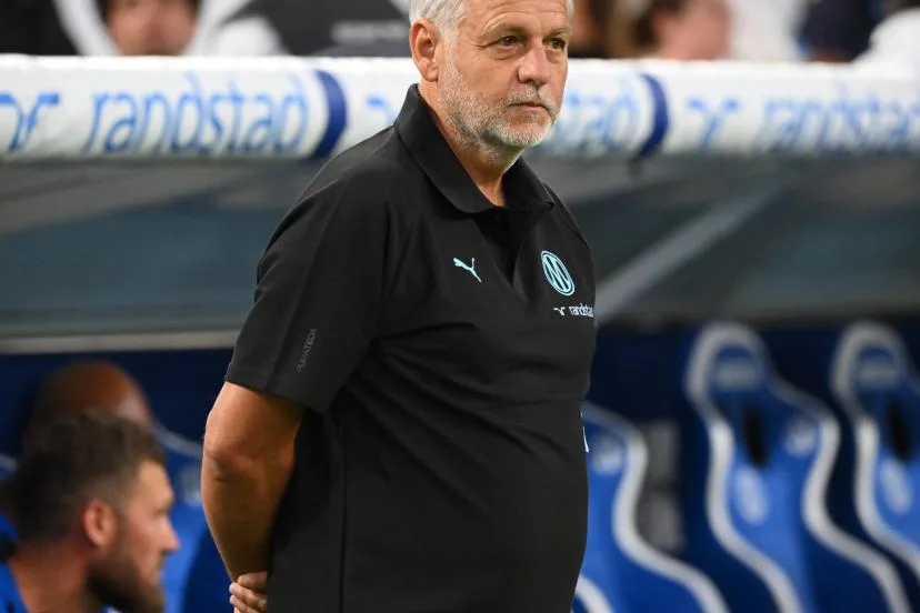 Bruno Genesio, entraîneur de l'OM, après la victoire face à Strasbourg en ouverture de la Ligue 1 : « On ne peut pas rêver meilleure entame »