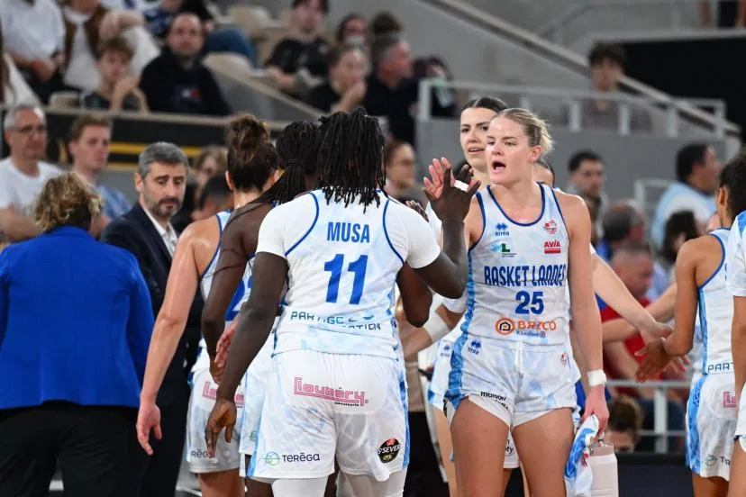 Cinq sur cinq pour Basket Landes, toujours invaincu en Boulangère Wonderligue, Bourges et l'Asvel s'imposent