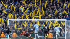 Boos and bananas on day of defiance at Man City