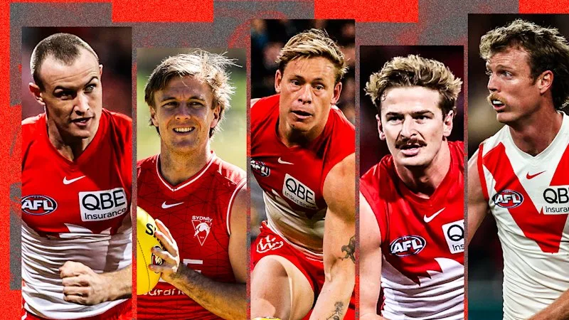 Five Swans banned by club for rest of the AFL season