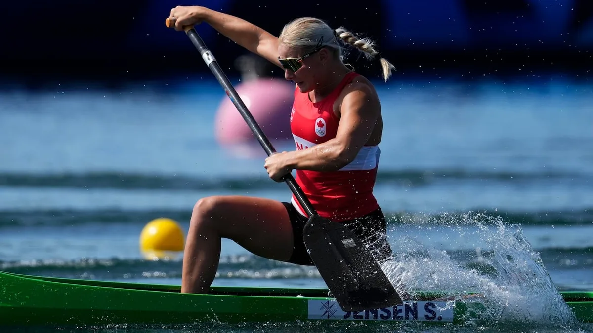 Canada's Sophia Jensen wins gold at canoe sprint world championships in Poland