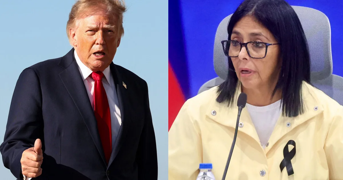 Confirmado por la Casa Blanca: Trump se reunirá con Delcy Rodríguez en Nueva York