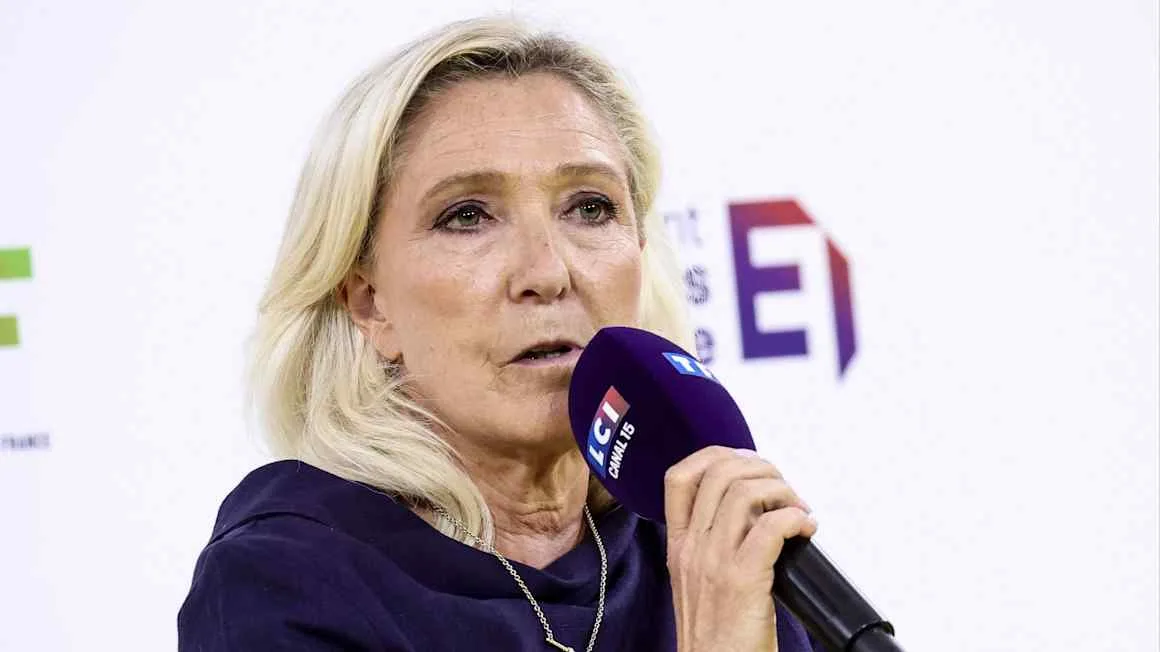 France’s Le Pen seeks to woo business leaders by vowing to cut spending