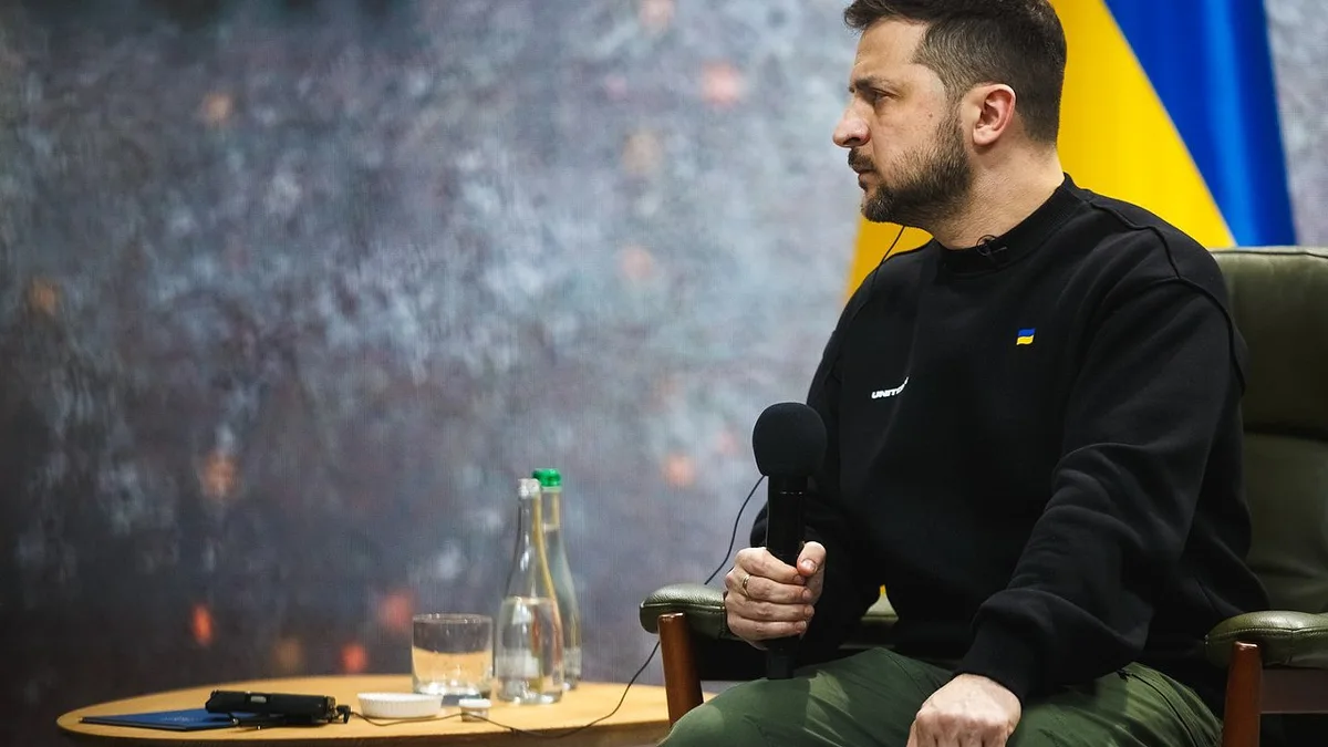 Ucrânia não sobrevive sem os Estados Unidos, diz Zelensky