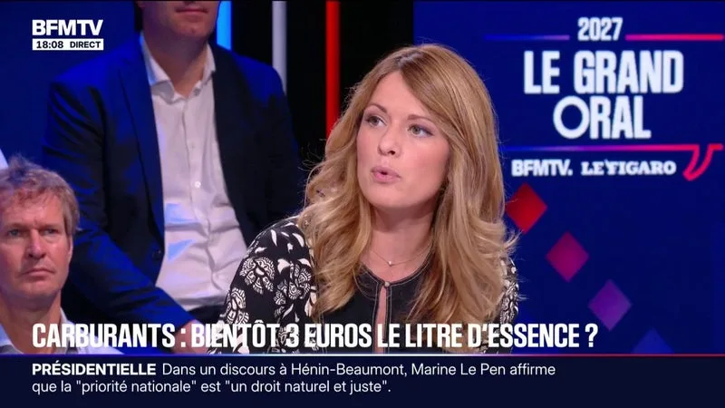 Prix des carburants: "Nous ne laisserons tomber personne", affirme Maud Bregeon, Porte-parole du gouvernement