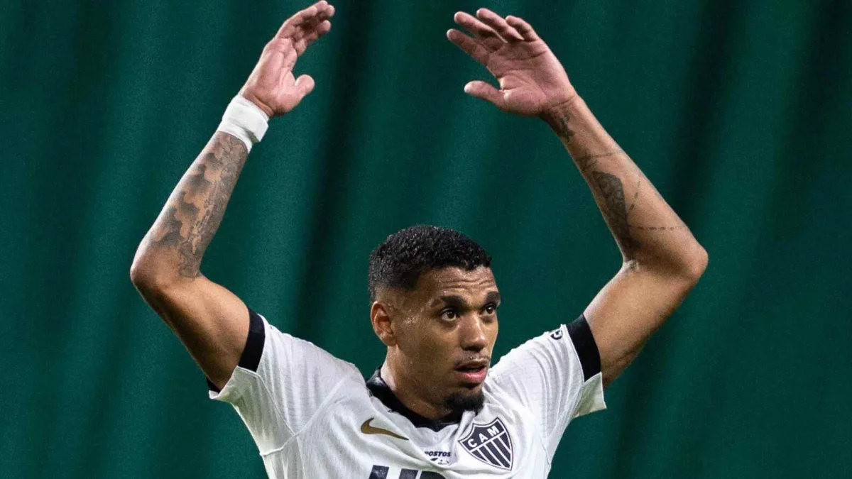 Ruan Tressoldi recebe advertência do STJD por empurrar Gabigol após Atlético-MG x Santos