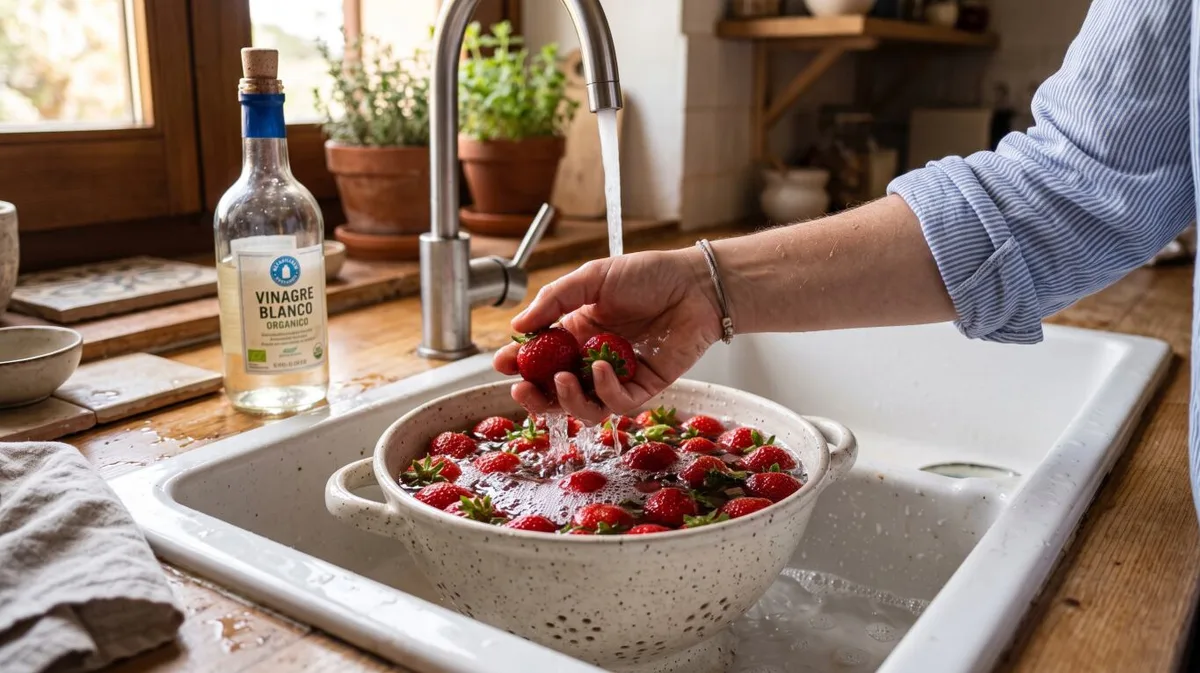 Lavar las frutillas con vinagre antes de guardarlas: para qué sirve y cuánto tiempo pueden durar