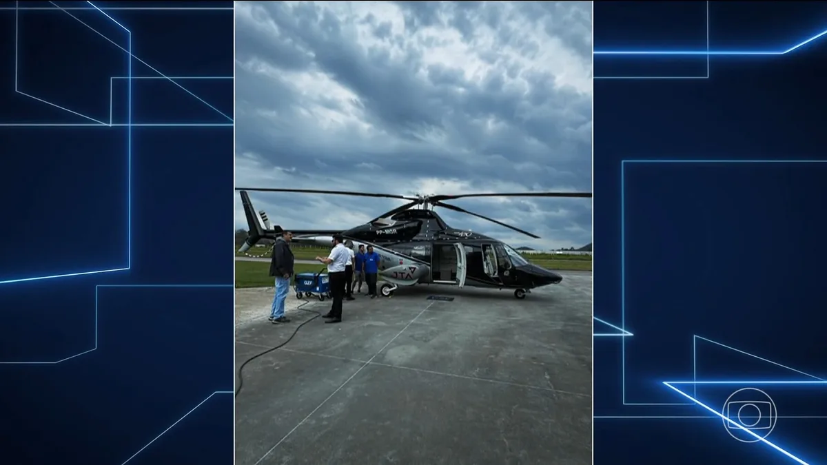 Queda de helicóptero: últimas imagens da viagem foram feitas pelos próprios passageiros