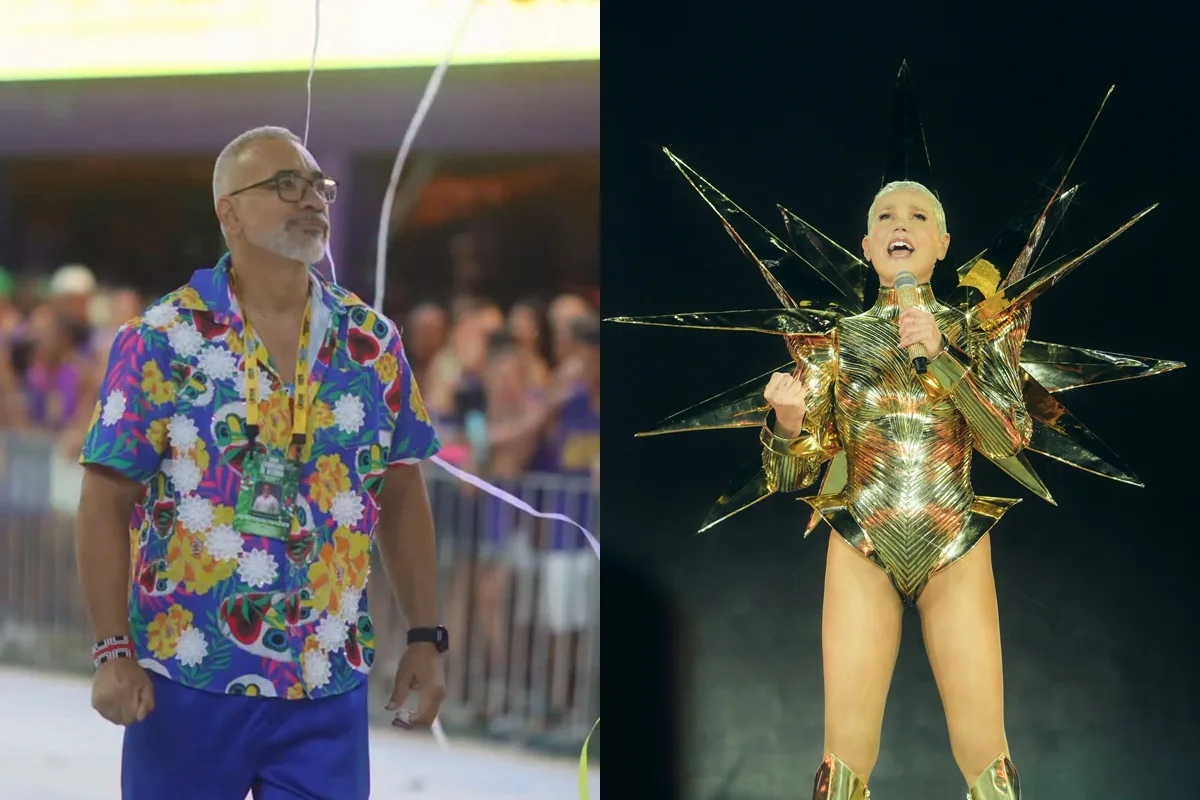 Escola de samba se posiciona sobre treta de Xuxa com carnavalesco