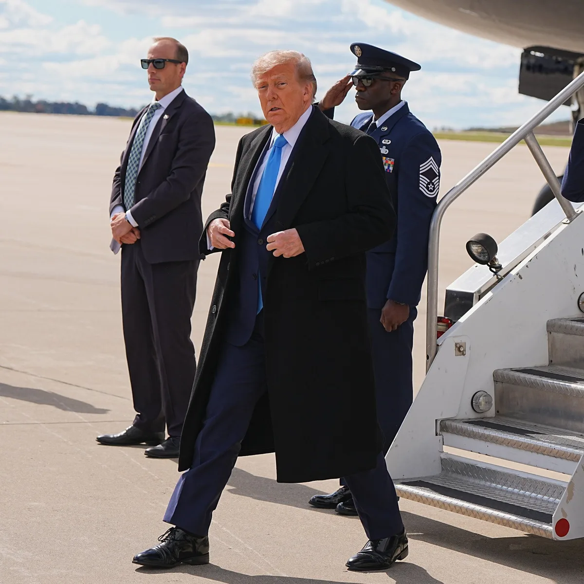 Trump Defends Plans to Ease Russia Sanctions and Hints at a Hostage Deal