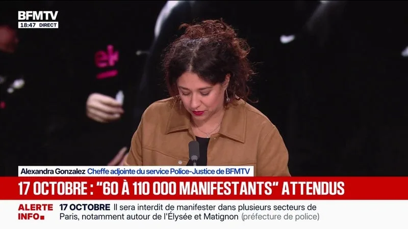 17 octobre: ce que l'on sait du nombre de cortèges et des points de blocages