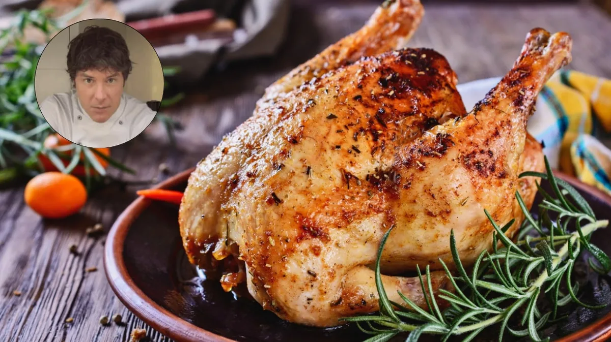 Jordi Cruz, chef: “Para que el pollo asado quede perfecto tiene que pasar 12 horas de adobo y 1 hora al horno a 190 grados”