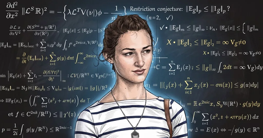 Tiene 17 años y ha refutado una idea matemática aceptada desde hace más de 40 años: la conjetura de Mizohata-Takeuchi