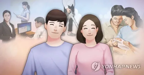 맞벌이 육아부부도 여성이 가사·돌봄에 1시간43분 더 많이 써