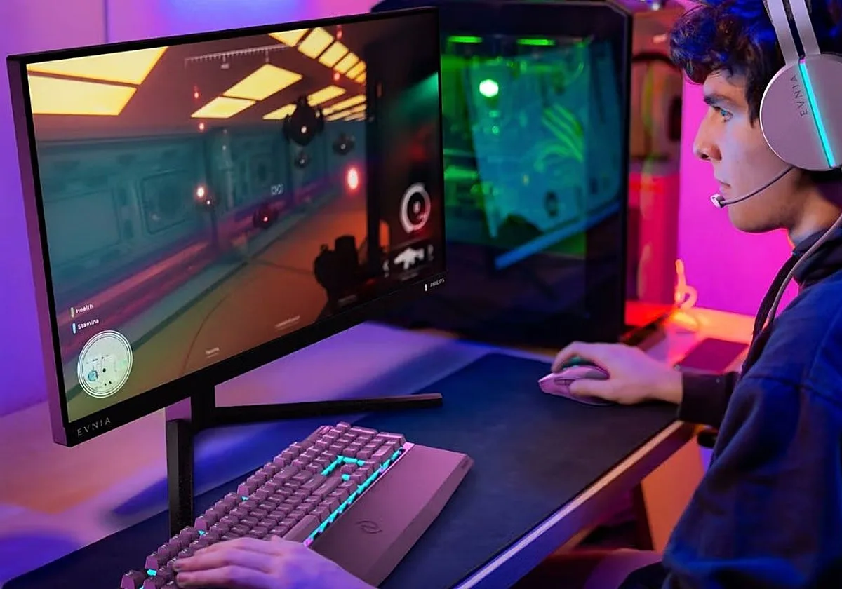 ¿Se puede jugar y trabajar en la misma pantalla? He comparado 3 monitores QHD y he visto esto