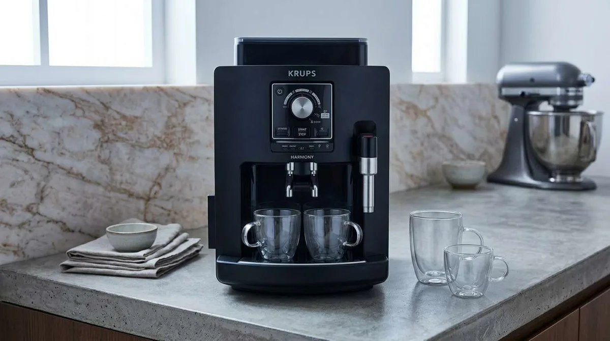 Des cafés parfaits à la demande avec cette machine à café KRUPS Harmony à moins de 270 € sur Amazon