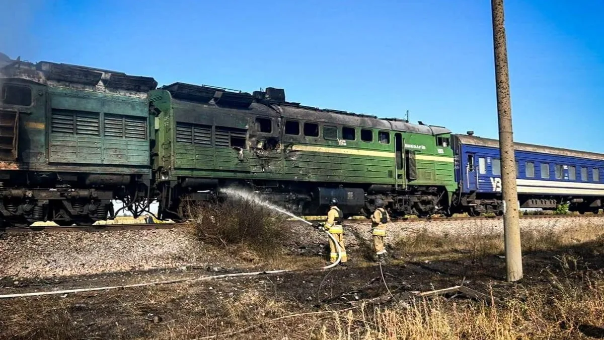 Russian drones hit bus, train in Ukraine, killing 5: officials