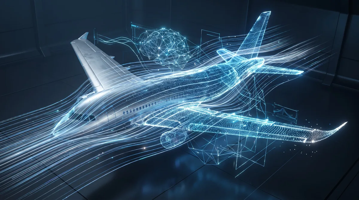 La inteligencia artificial encuentra una vía para diseñar alas de avión más eficientes