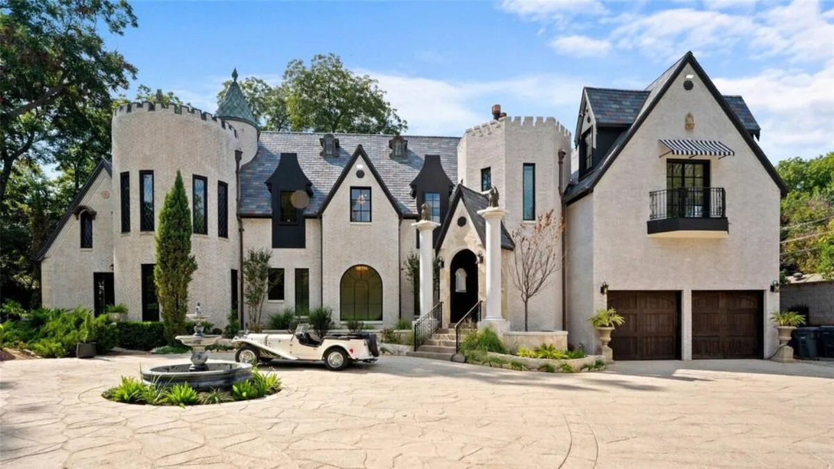 Built in 1928, this $5.8M Dallas castle is now going to auction