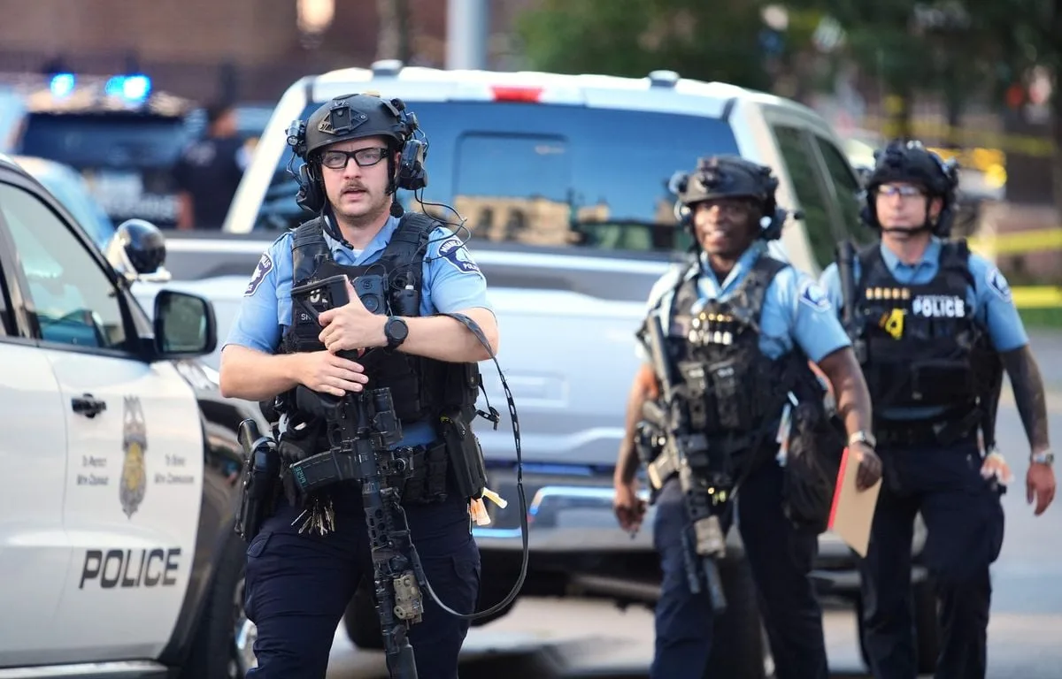 Etats-Unis : Deux policiers touchés par des tirs lors d’une fusillade à Minneapolis