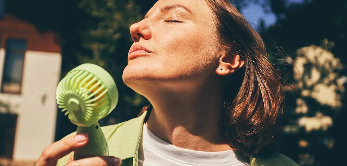 Echt jetzt, mit Handventilatoren gegen die Erderwärmung?