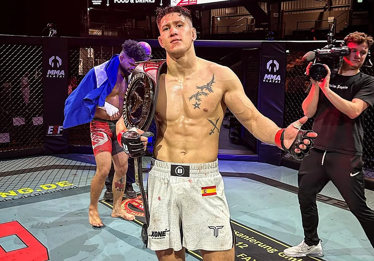 Gino van Steenis, luchador de PFL: «Creo que en tres peleas disputaré el título»