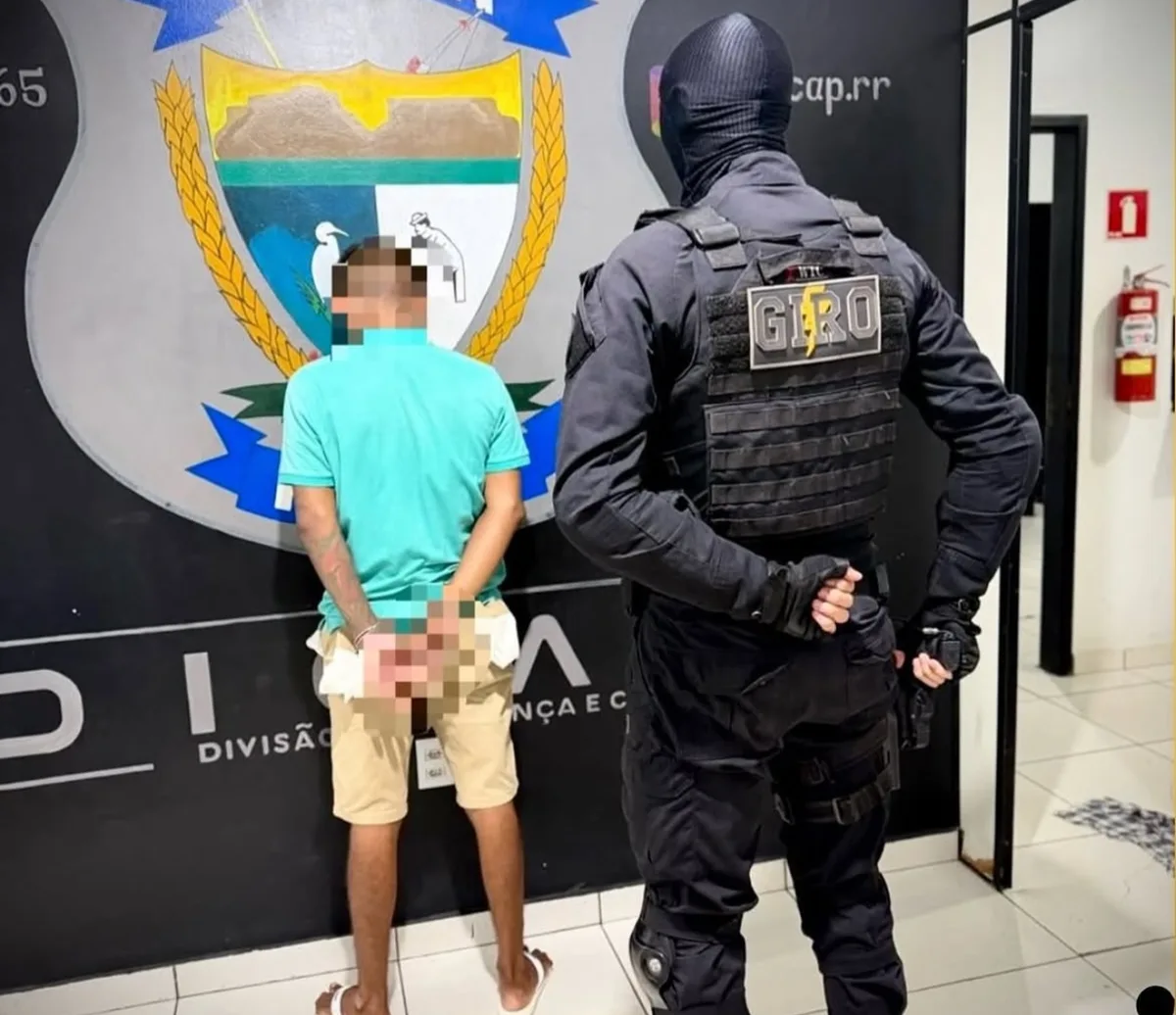 Homem é detido por descumprir medidas cautelares em Boa Vista