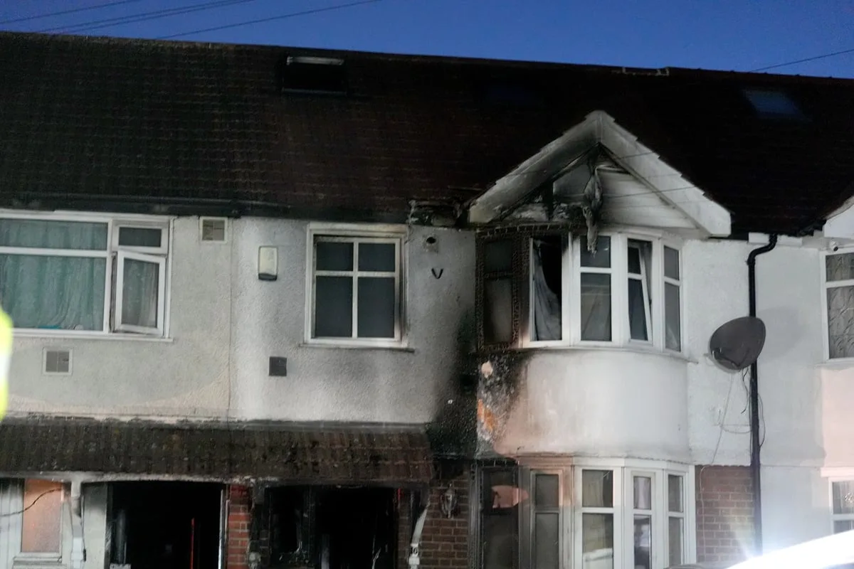 Murder probe continues after London house fire kills woman and injures eight