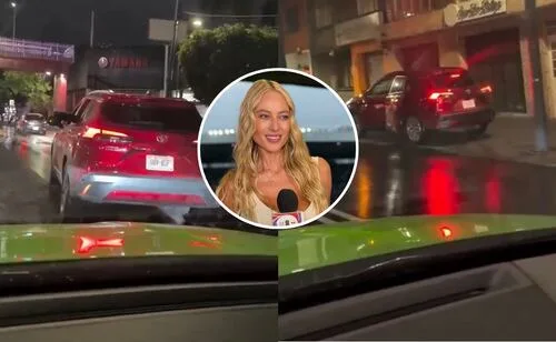 VIDEO: Así fue como Vanessa Huppenkothen captó el momento exacto de la persecución que sufrió en calles de la CDMX; “si me matan, ya saben”