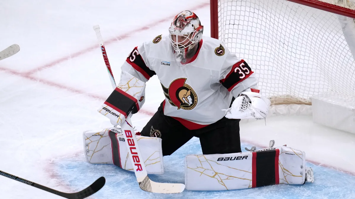 Ullmark leading Senators with dream-like start to season