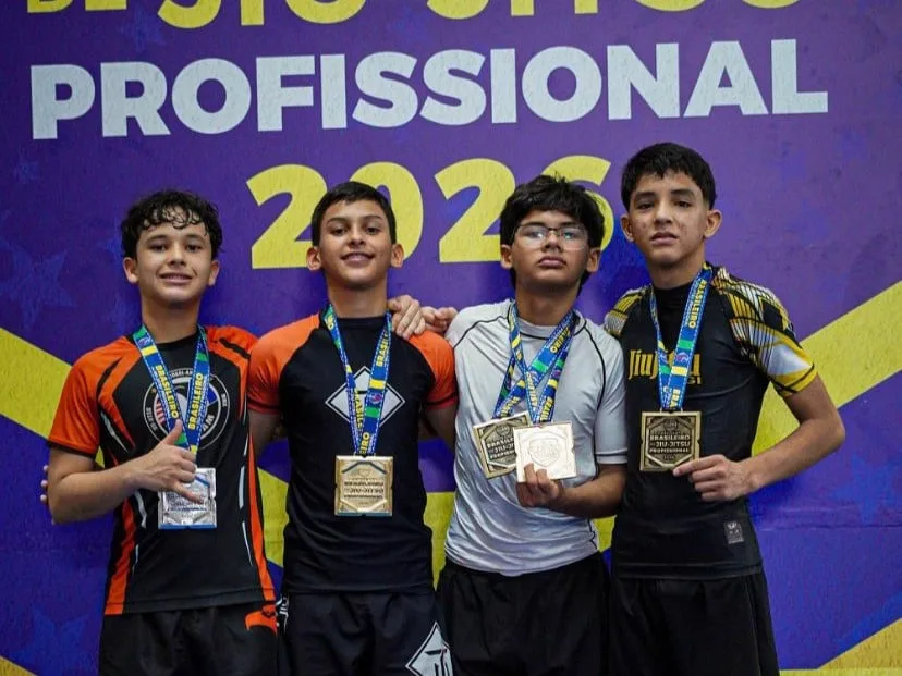 Atleta de Roraima disputa cinturão no Amazonas após três ouros duplos no jiu-jitsu