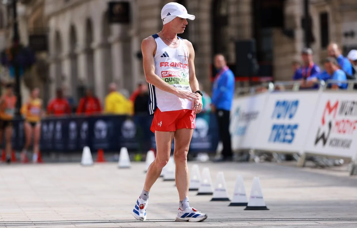 Championnats d’Europe d’athlétisme : « Il était sur la planète Mars »… Aurélien Quinion héroïque sur le marathon marche