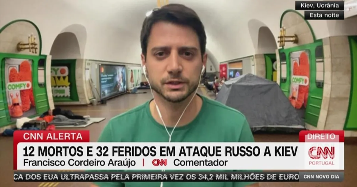 "Viemos a correr para o abrigo": relato dos ataques em Kiev