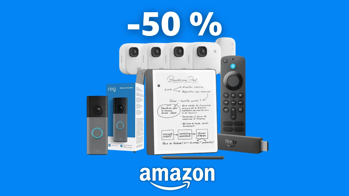 Ventes Flash : Amazon brade ses produits pour la rentrée (jusqu'à -50%)