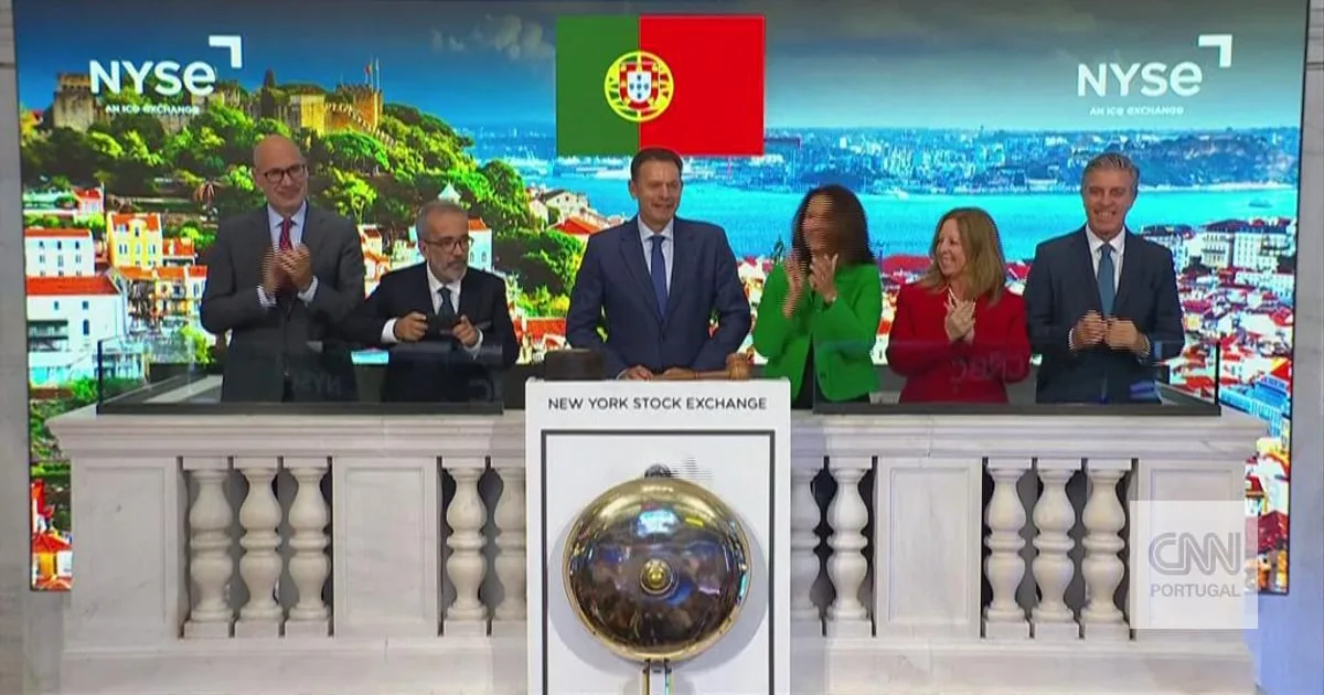Portugal em Wall Street: o momento em que Montenegro toca o sino para o fecho do dia